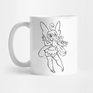 Hey! Fairy - Black Line Mug